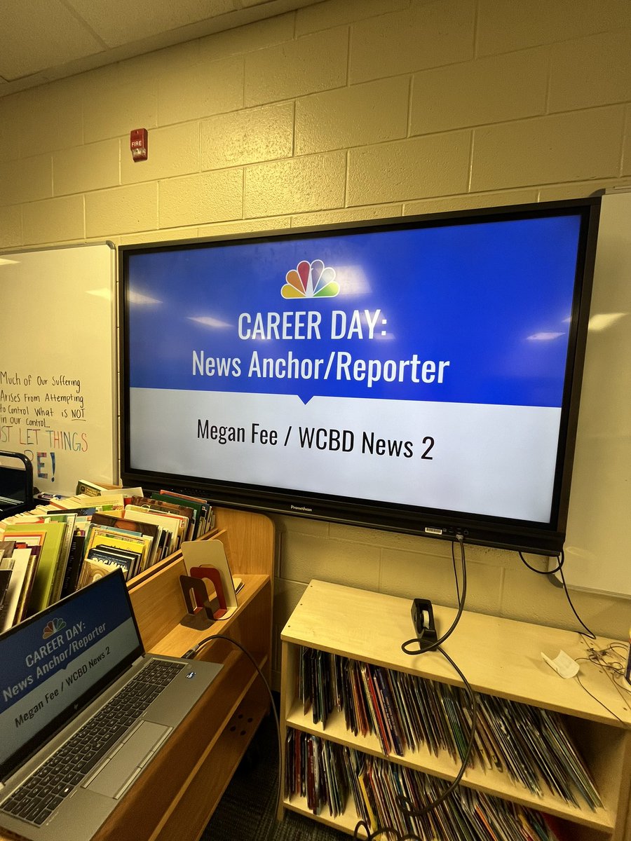 THANK YOU to the students and staff of E.B. Ellington Elementary in Ravenel for having me on Career Day! 

Absolutely LOVED teaching these incredible kids about journalism and the work we do everyday at News 2 💙🎥 @WCBD