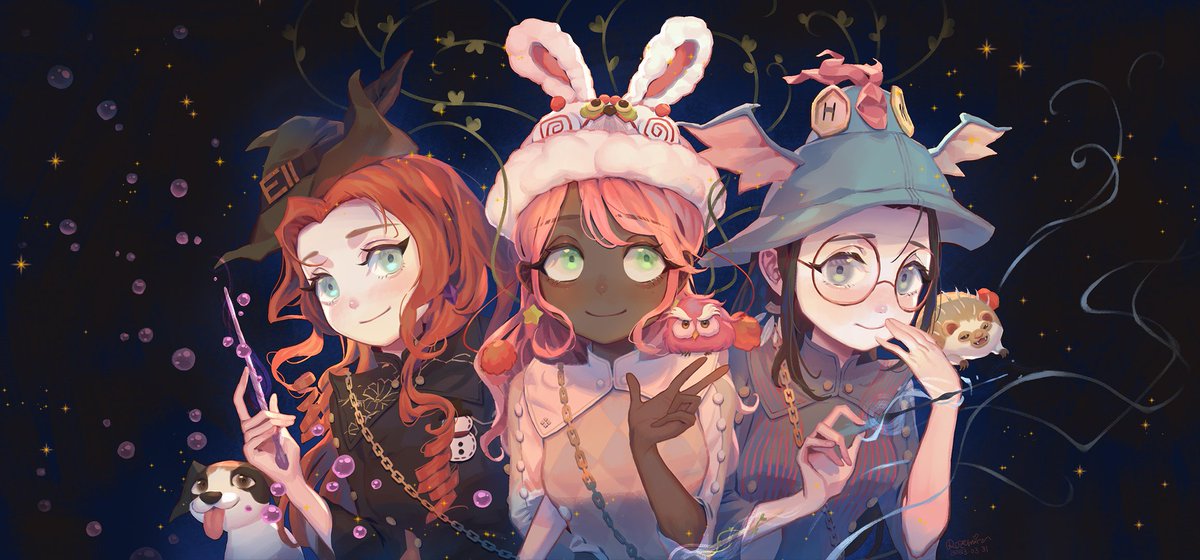 rozemira's tweet photo. The Desert Team✨
A shout out to my roommates who are also the perfect teammates!
#HarryPotterMagicAwakened
#HarryPotter #MagicAwakened
#哈利波特魔法觉醒 #HPMA
#哈利波特 #魔法覺醒 https://t.co/VnVrZvbkW6