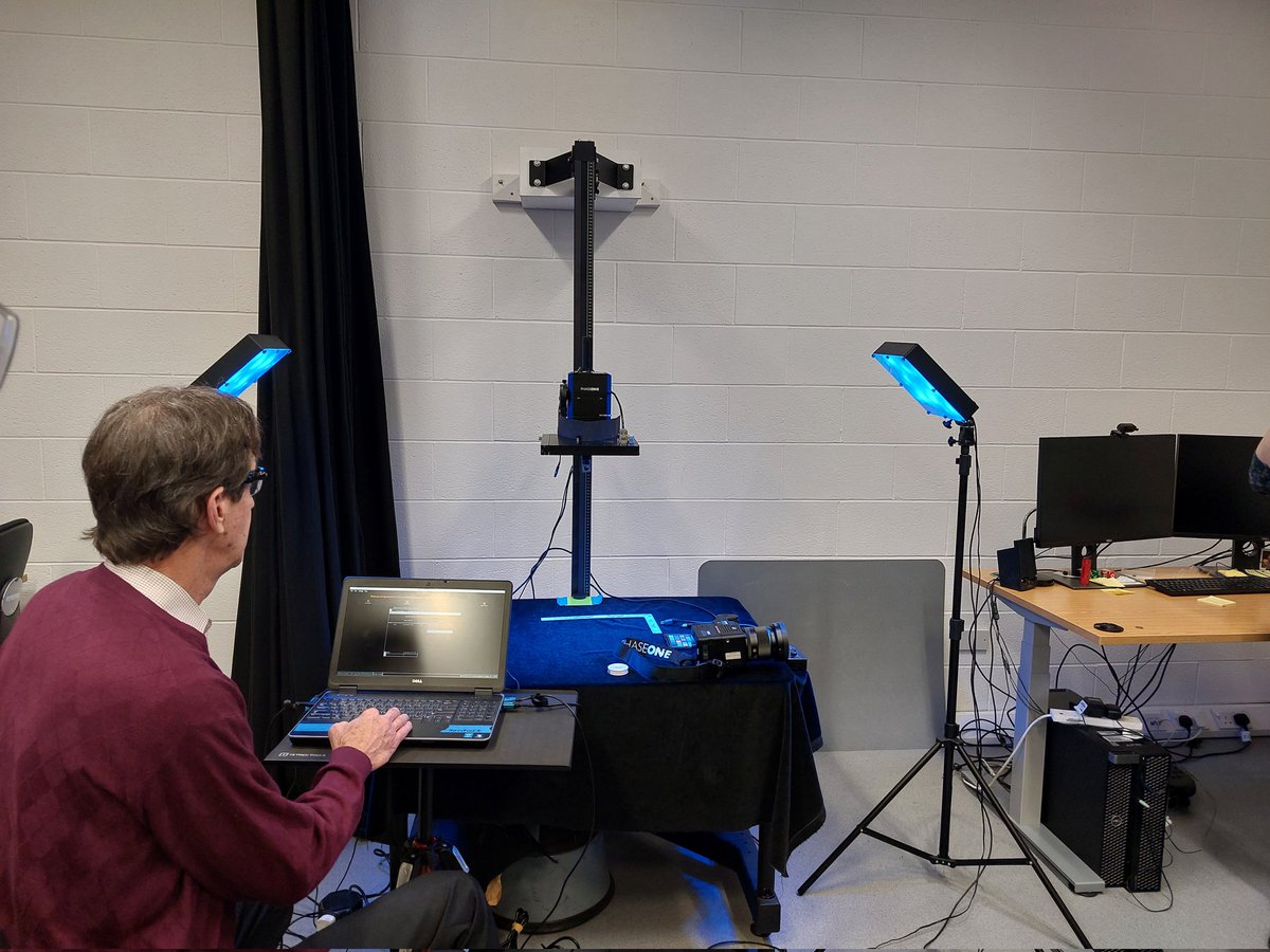 ChrisLatham2022's tweet photo. Fascinating 3 days of medieval manuscript imaging and processing with @michabt. Thanks for all your guidence support and paitence.  #LeedsDigitalExplorations
#BlinkingLights https://t.co/iKVgfYZsV0