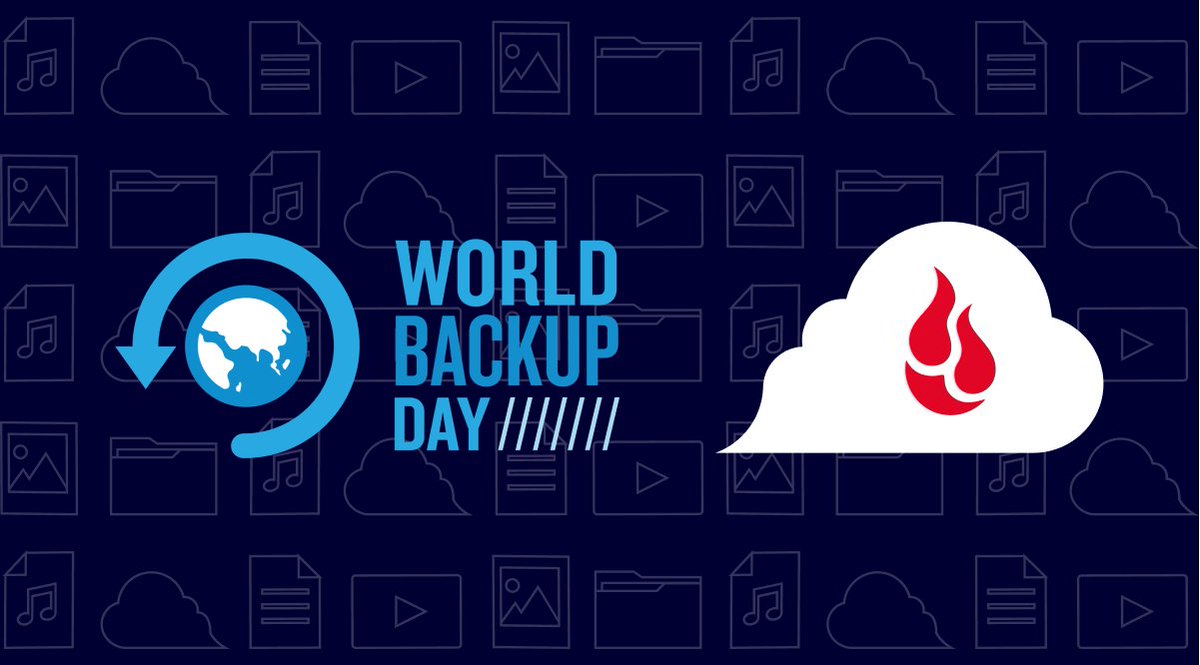 backblaze's tweet image. It&apos;s 🎉 #WorldBackupDay! 🎉 Celebrate with @YevP and @backblaze by checking out these 🔥 data points about backing up. ➡️
hubs.ly/Q01JQW4N0