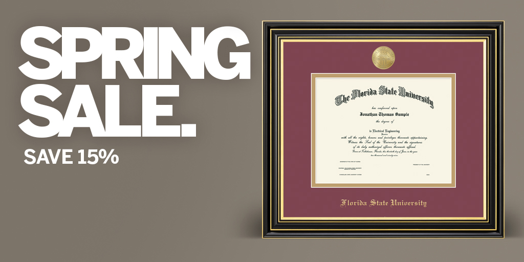 FramingSuccess's tweet photo. Spring is here, and so is your chance to save 15% on beautiful, handcrafted diploma frames. Use promo code SOC15 at checkout. #todayatFS #framingsuccess #springishere #springsale
*Offer valid for https://t.co/02ZDJEuzyB orders only. Offer valid until 04/08/23 at 11:59pm EST. https://t.co/eIwxBzfxpL