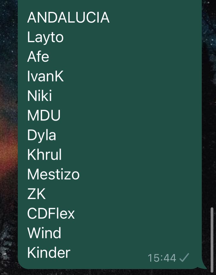 LilRonin_'s tweet photo. Lista de preseleccionados para unirse al Team Ronin temporada 2023 🫡

(Para al que le interese obviamente) https://t.co/Bmr73vi3D9