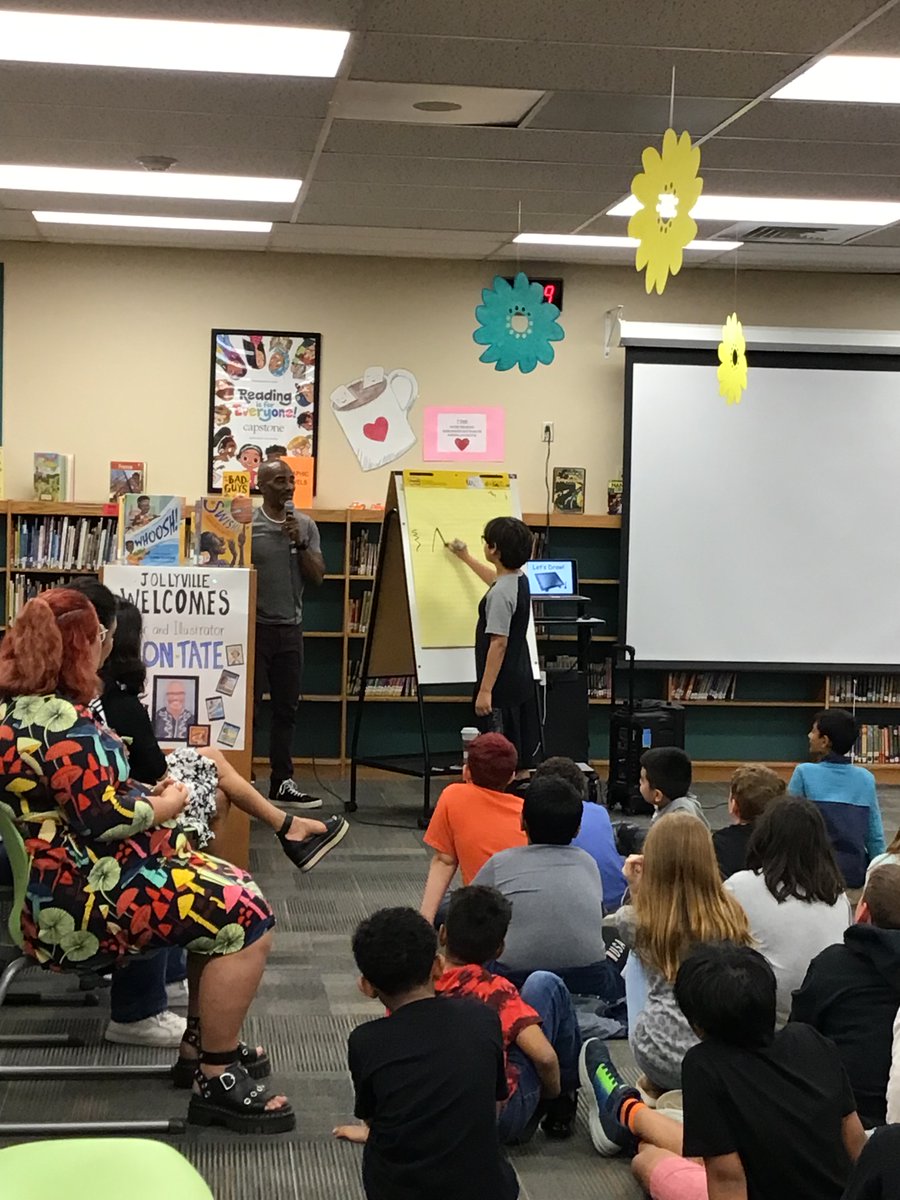 We had an amazing visit yesterday with author and illustrator, Don Tate! Our students were so excited and engaged! We are still awestruck by his incredible talent, accomplishments, and story! ❤️❤️❤️