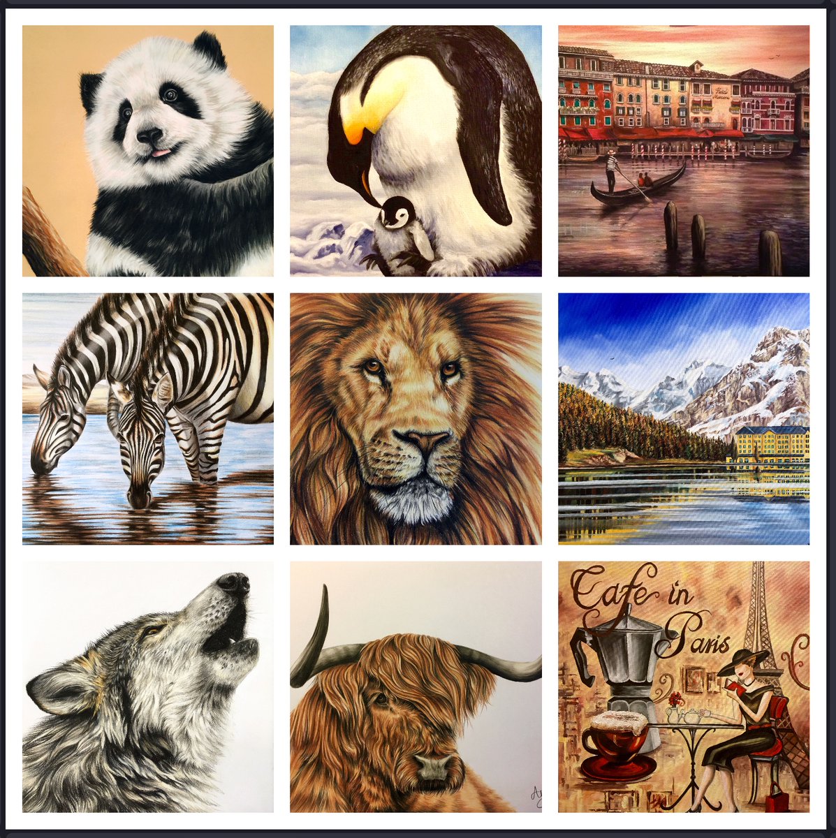 artbythree's tweet image. Thursday and the  #aprilchallenge word is SPACE. Do you have a space on your wall for some #art? If so pop over to artbythree and treat yourself to some original art. Or any of these A3 posters are hard price at £10 plus pp #mhhsbd #earlybiz #ThursdayMorning #ukmakers