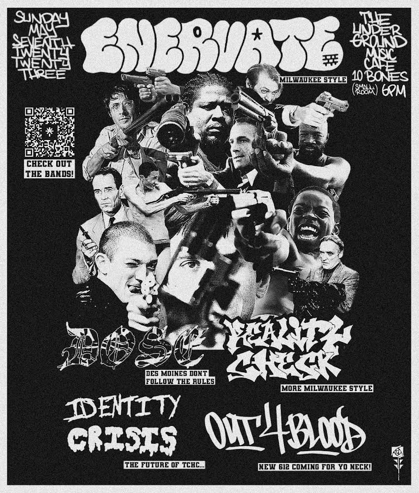 Milwaukee Hardcore is invading the Twin Cities to celebrate @Out4BloodMN’s first show in May.