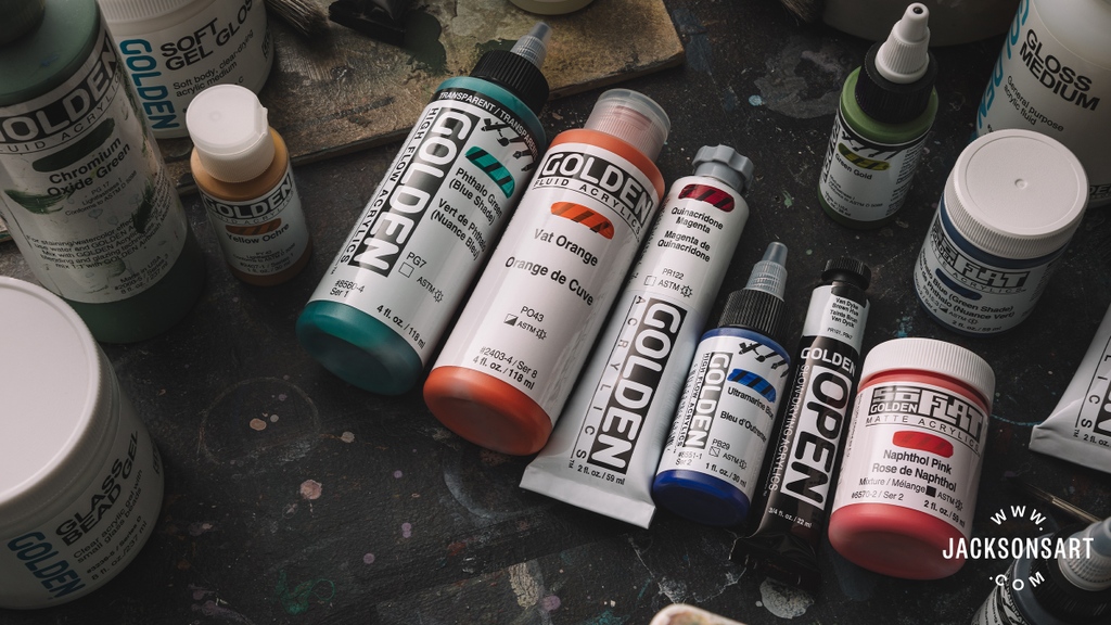 Jackson's Art on Twitter "Golden Artist Colours is internationally
