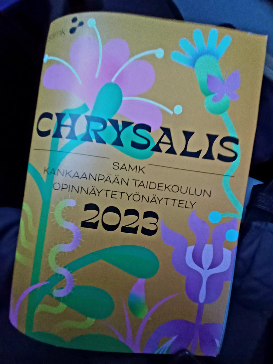 savolatiina's tweet image. Kankaanpään Taidekoulun @SatakunnanAMK opinnäytetyönäyttelyn avajaiset Taidekeskus Mältinrannassa. Näyttely Chrysalis auki yleisölle Mältinrannassa, Galleria Saskiassa ja Rajatilassa huhtikuun 18/19pv saakka. Kuvassa osa Milo Topran maalausta. #taide #thinkfuture