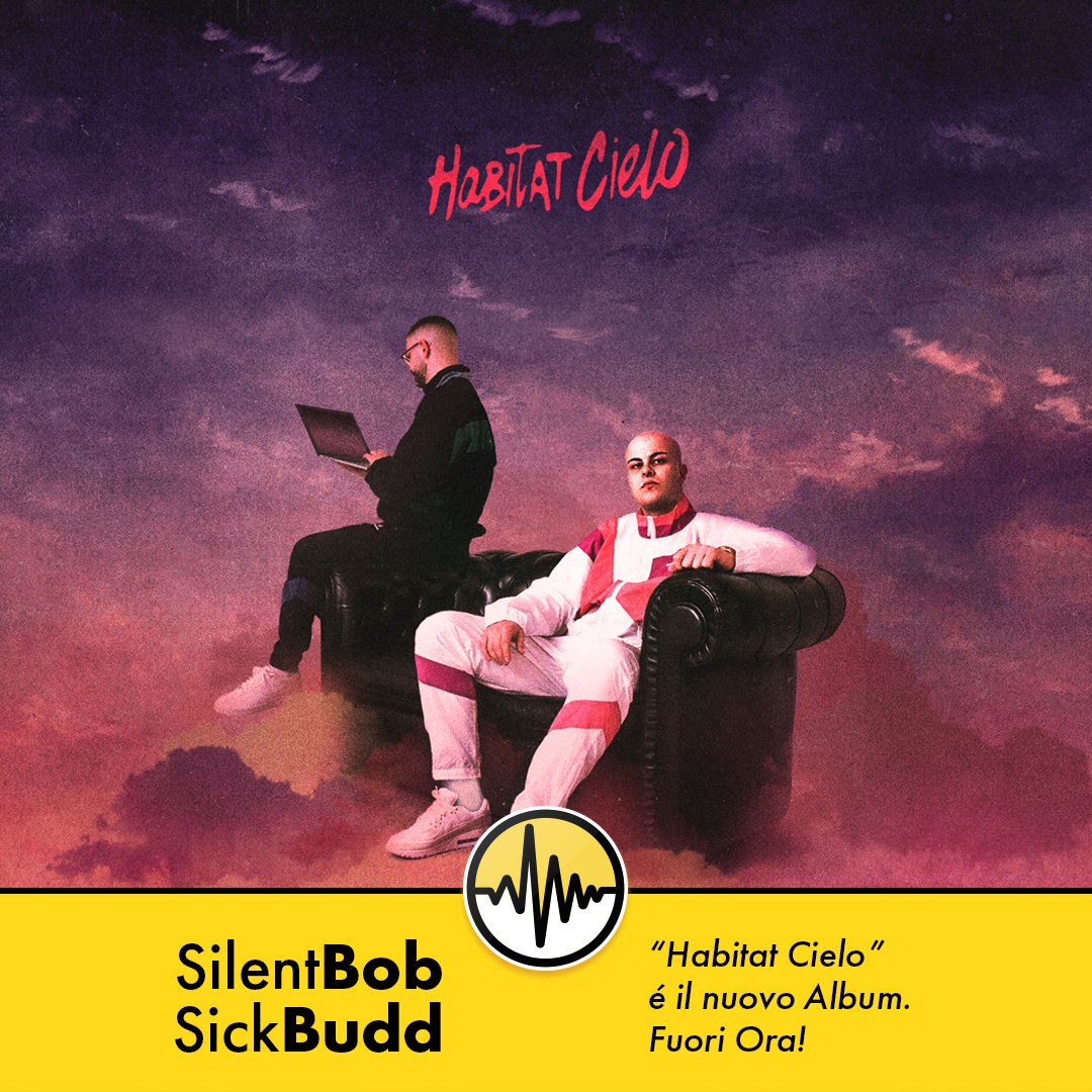 L’attesa è finita!  Fuori “Habitat cielo” l'atteso nuovo disco d’inediti che segna il ritorno in musica di Silent Bob e Sick Budd
#habitatcielo #silentbob #frequenzaitaliana #nuovamusica