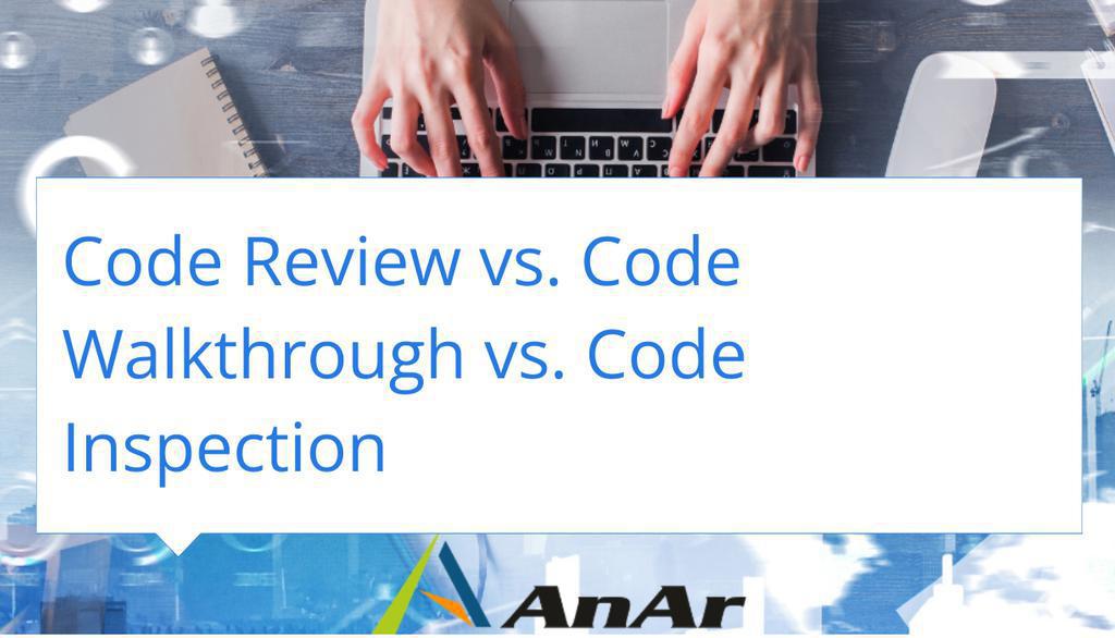 rupashri_g's tweet image. When to use Code Review, Code Inspection or Code Walkthrough?
Read more 👉 Code Review vs. Code Walkthrough vs. Code Inspection - lttr.ai/AAA89
#CodeReview #CodeInspection #CodeWalkthrough #AnArSolutions