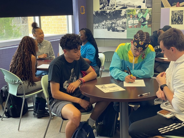 KSU Archives and Special Collections (@ksu_archives) on Twitter photo The Archives was thrilled to host Kandice Fowlkes and her English Composition class for a visit earlier this month!
Interested in your students learning primary source literacy? Email archives@kennesaw.edu to plan an archives session.
#KennesawStateUniversity <a href="/KennesawEnglish/">Kennesaw State English Department</a> The Archives was thrilled to host Kandice Fowlkes and her English Composition class for a visit earlier this month!
Interested in your students learning primary source literacy? Email archives@kennesaw.edu to plan an archives session.
#KennesawStateUniversity <a href="/KennesawEnglish/">Kennesaw State English Department</a>