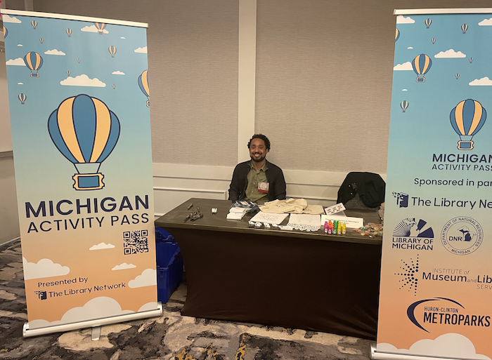 MLAoffice's tweet photo. Meet some of the organizations at Spring Institute's Partner Fair! @MIActivityPass @waynestatelib @ActionEqmi @OCCollege
#sifys23 #MLASI23 #Partnerfair #LoveMILibraries https://t.co/WpMolq8O5T