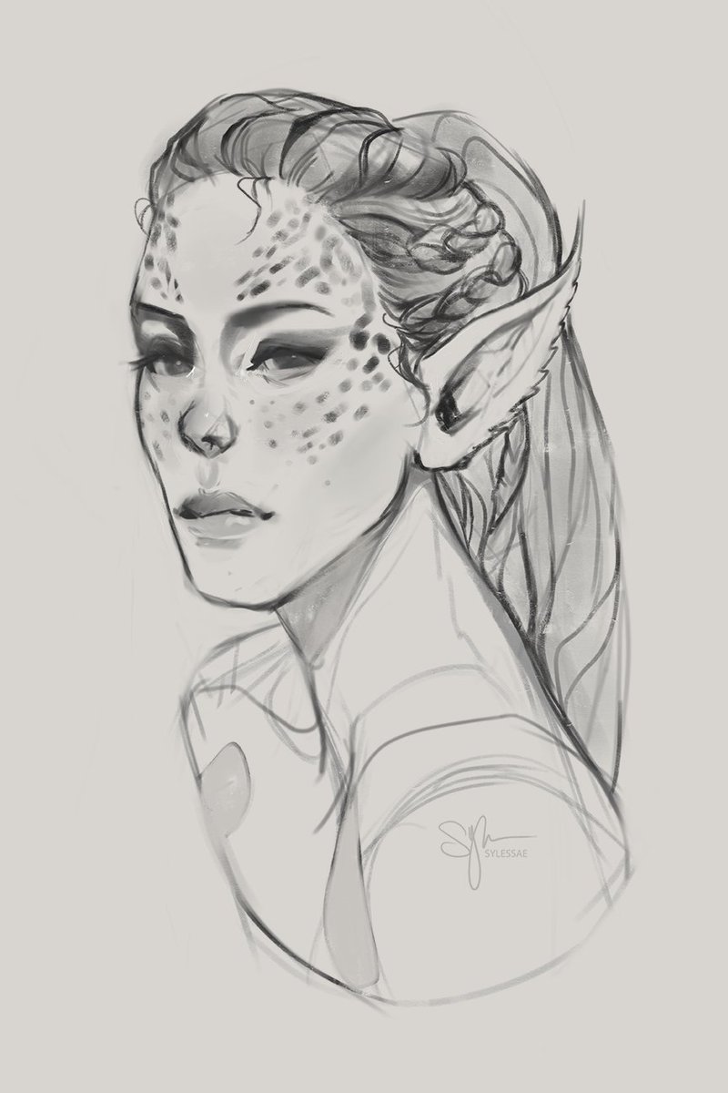sylessae's tweet image. Quick sketch githyanki OC for Pistachio ✨
➡️ko-fi.com/sylessae