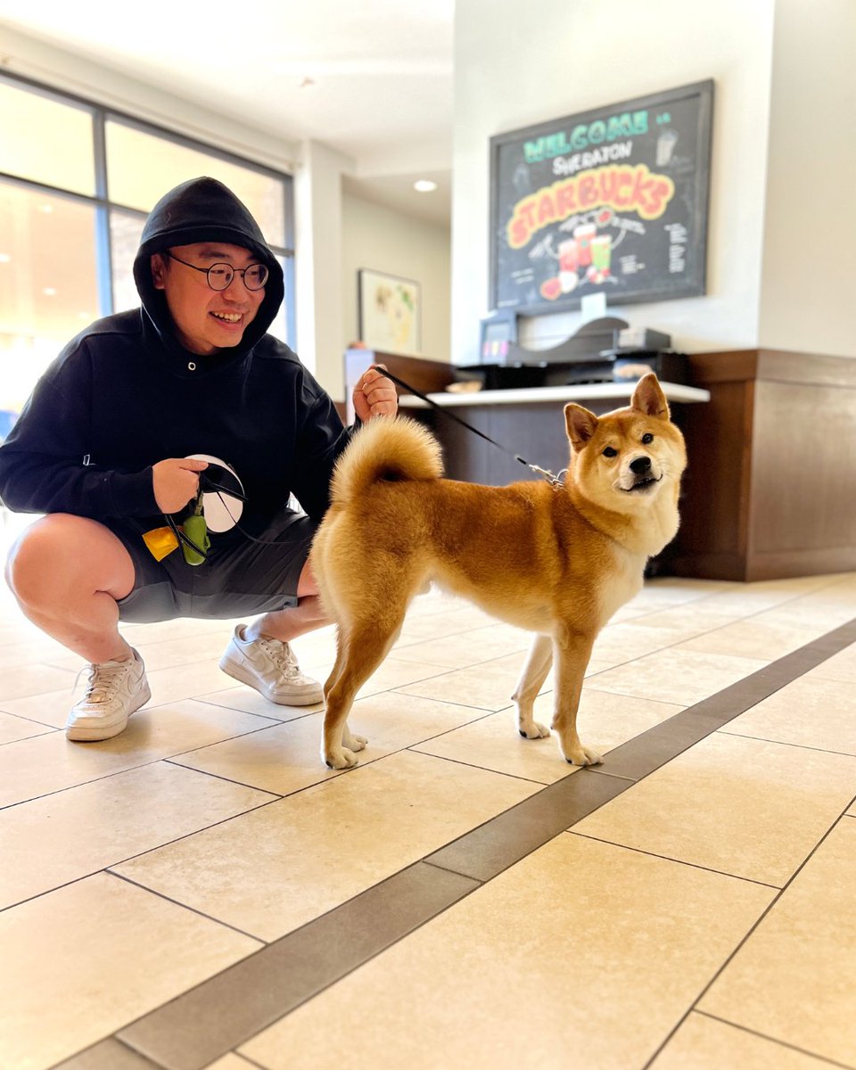 Attention hoomans, don't fur-get to stop by our lobby @StarbucksCanada and treat your furry bff to a puppuccino! It's the 'paw-fect' way to start their day! ☕️🐶