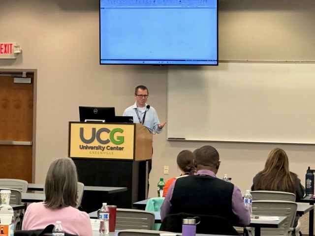 i2_group's tweet image. Some photos from today&apos;s well attended session at the @CarolinasCrime conference - A talk by Roger Stokes and Jean-Marc Vergans demonstrating i2 Analyst&apos;s Notebook. Find out more about products on our website bit.ly/3TYStSB  #CCAA #i2AnalystsNotebook