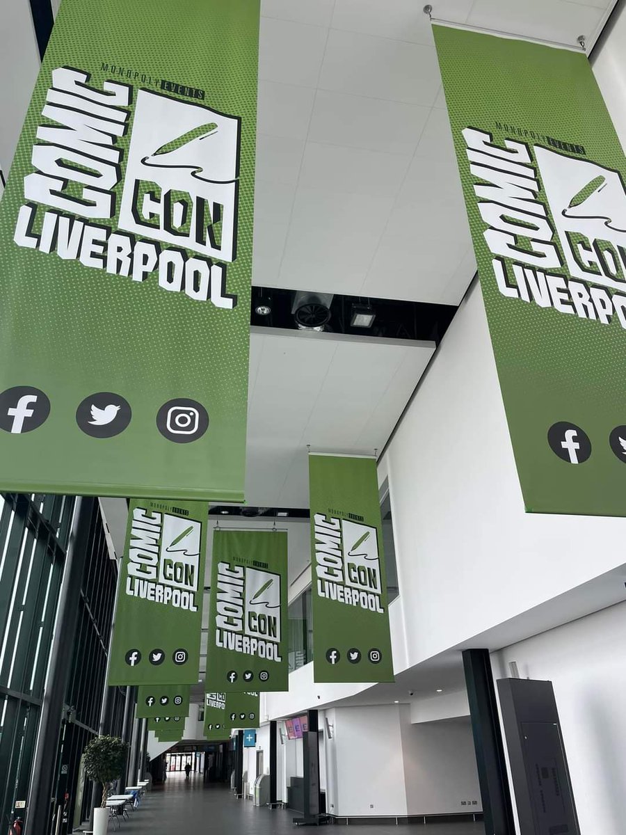 Are you ready Liverpool!!! #comicconliverpool #ComicCon