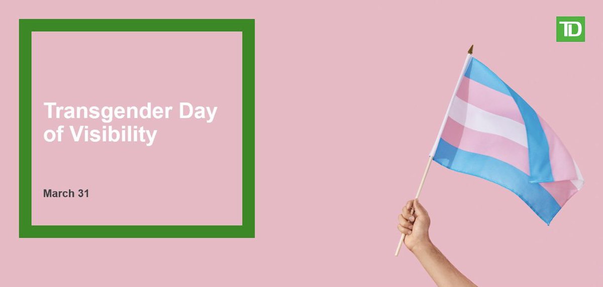 March 31 is Transgender Day of Visibility. Today and every day, we celebrate trans people for being who they are and brightening up the world.  We stand in solidarity with our trans colleagues, customers, and community members.