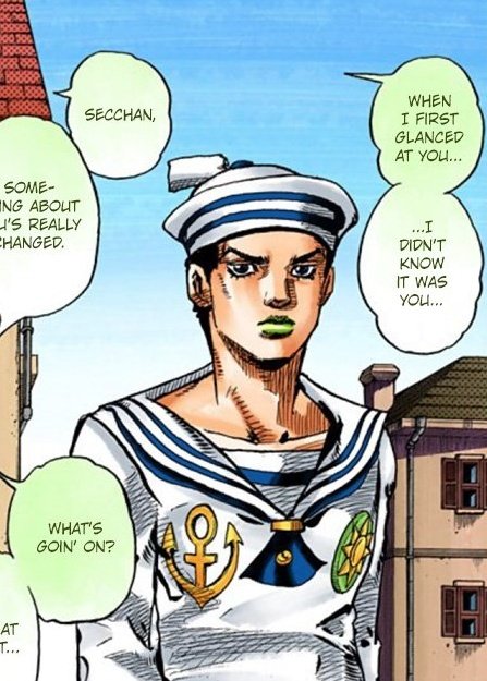 ㅤ
   . .  Wondering ,  looking  at  the  elder . 

     “ . . May  i  help  you ? . . .  Drinking  on  the  floor , is  quite . . .  Rough .  Is  it  not ? “ 
ㅤ