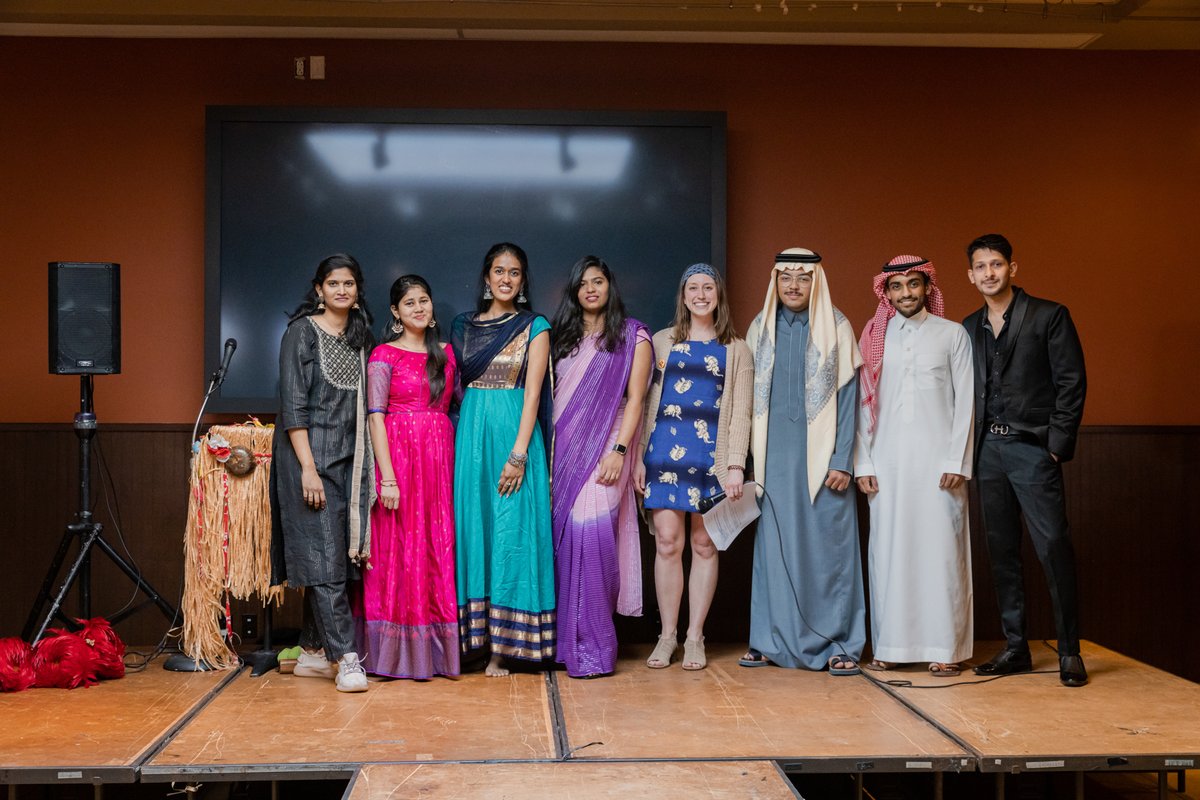 RMU's tweet photo. Wednesday night, the Center for Global Engagement hosted a "Global Karneval" in the Cafe! 🌎 🎉

The event celebrated the diversity of cultures at RMU with a wide variety of international foods and dance routines! 😋 💃 https://t.co/OxhlxDC0BP