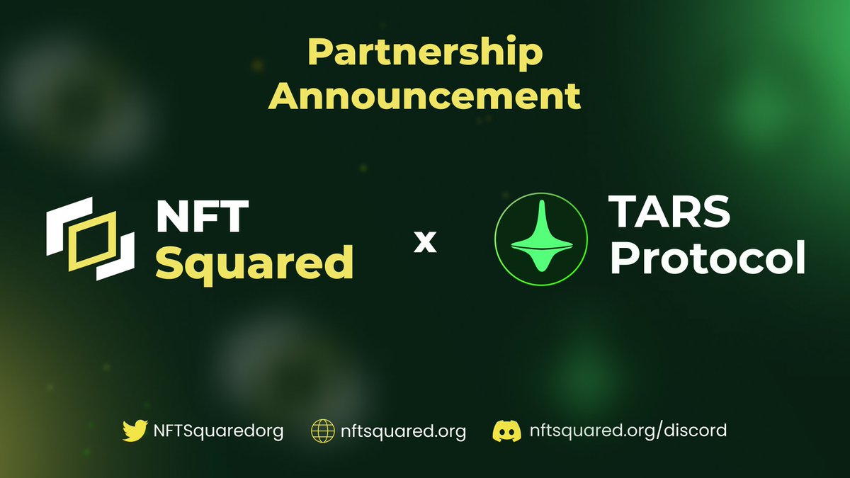 NFTSquaredorg's tweet photo. 🎉 Thrilling announcement!

✅ 𝐍𝐅𝐓 𝐒𝐪𝐮𝐚𝐫𝐞𝐝's Verified Space on @tarsprotocol has officially launched!

🌟 TARS Protocol offers AI-as-a-Service (#AaaS) infrastructure to #Web3 Developers, ensuring scalability 🤖

👇 Keep an eye out for further news❗
https://t.co/xQxHkLBwym