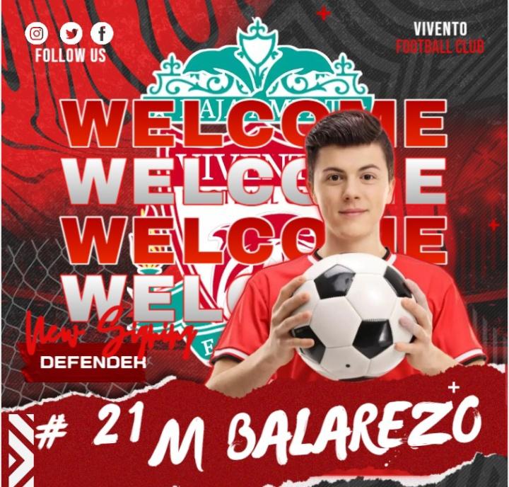 Vivento_FC (@viventofc) on Twitter photo Here we go...today we have closed deal with 30 Y.O M Balarezo on loan and 21 is his number..welcome to Vivento FC #ISL #INDONESIASUPERLEAGUE #ISL2023 <a href="/LigaTopEleven/">Liga Top Eleven Indonesia ๐ฎ๐ฉ</a> Here we go...today we have closed deal with 30 Y.O M Balarezo on loan and 21 is his number..welcome to Vivento FC #ISL #INDONESIASUPERLEAGUE #ISL2023 <a href="/LigaTopEleven/">Liga Top Eleven Indonesia ๐ฎ๐ฉ</a>