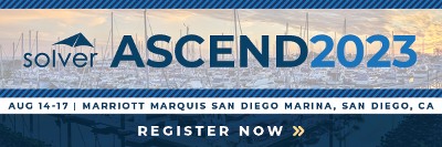 SolverGlobal's tweet image. Ending today! Planning to attend Ascend 2023, Aug. 14-17 in sunny San Diego? Make sure you get the Super Early Bird discount to save big on your registration costs.

Tomorrow, it’ll be too late to get this deal.

Register here now 👉 hubs.li/Q01JgskC0

#SolverAscend