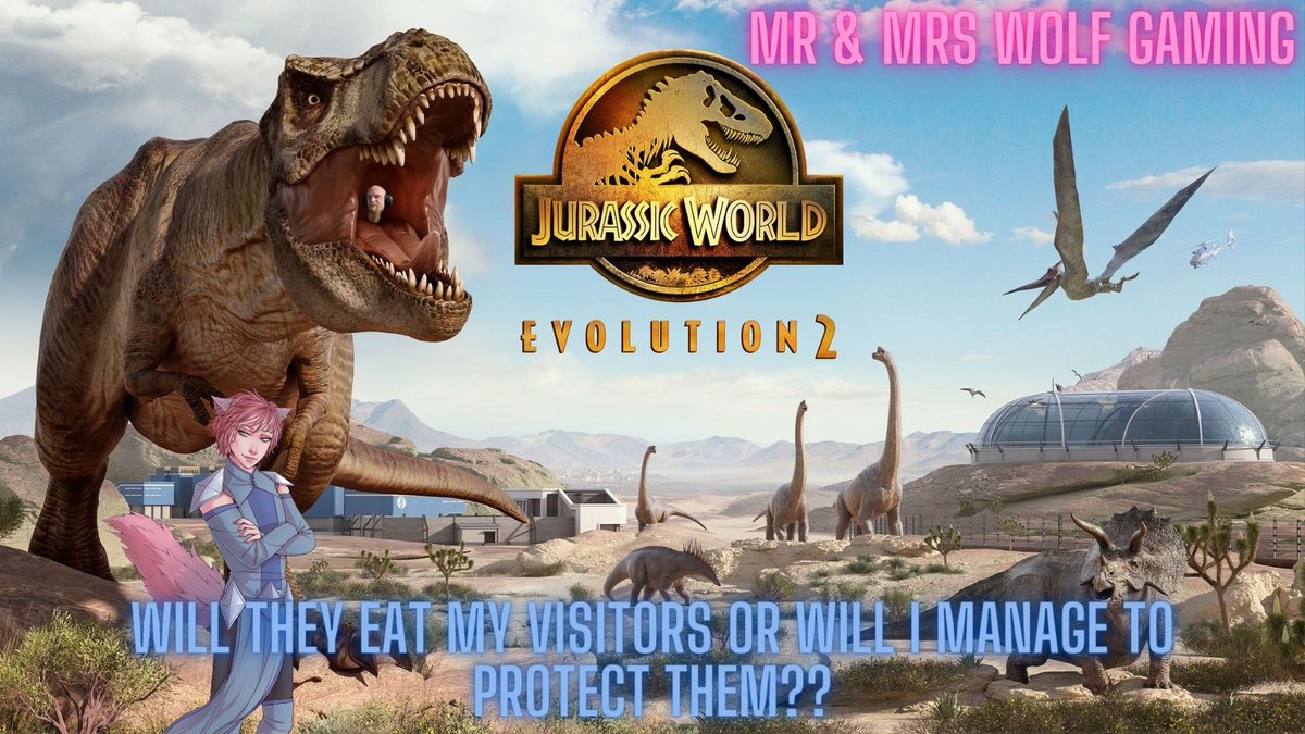 ScandinaviWolf's tweet photo. Jurassic World Evolution 2: Will They Eat Us All??
https://t.co/LqZtJAfewB via @YouTube
#Gamer #Pc #dualstream #Gaming #Sweden #Stream #Streaming #Nerd #Gamers #Game #Openwold #gameplay #jurassicworldevolution2 #jurassicworld #dinosaur #park #strategy #mrandmrswolfgaming https://t.co/bFW6mQdVog