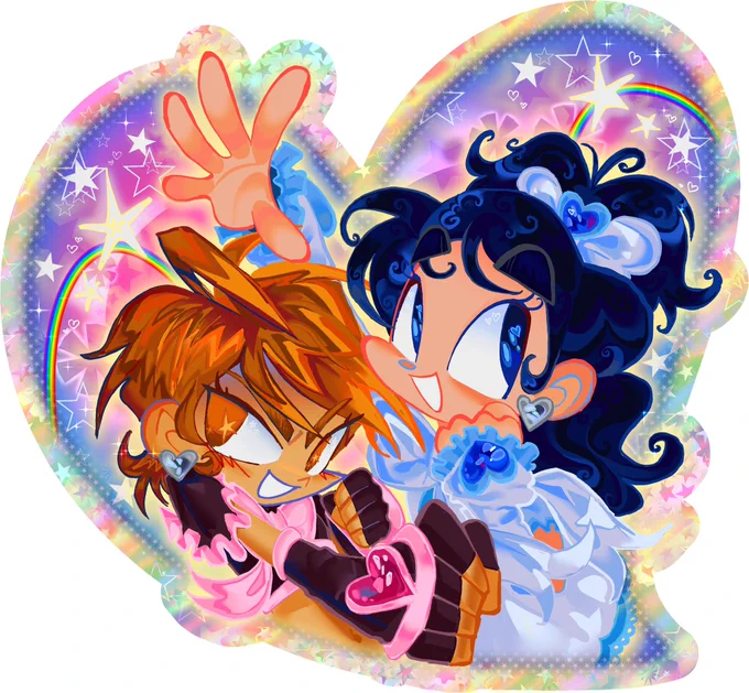 Omg happy #TransDayOfVisibility !!!! Im a transmasc lesbian artist who loves drawing cute things and girls 