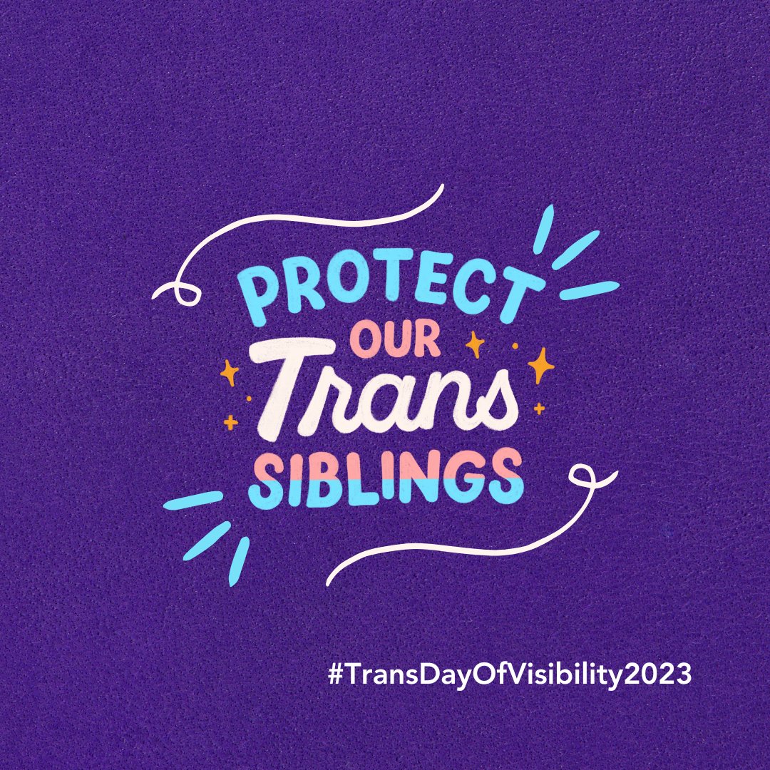 Today &amp; everyday, we celebrate our trans siblings &amp; stand in solidarity with their fight to live lives free from discrimination &amp; harm. 

If you've experienced discrimination, call us: 917-661-4500. #TransDayOfVisibility2023 #TDOV