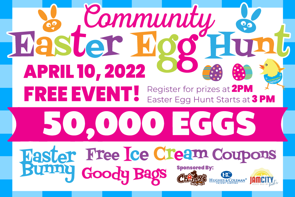 HughesColeman's tweet photo. We are only ONE day away from the 16th Annual Community Easter Egg Hunt, the biggest Easter Egg Hunt in BG! To register for the bike and helmet giveaway, click the link below! HOP to see you there!🐰🐣
https://t.co/QXB9NphqaR https://t.co/NcVKzXgqUQ