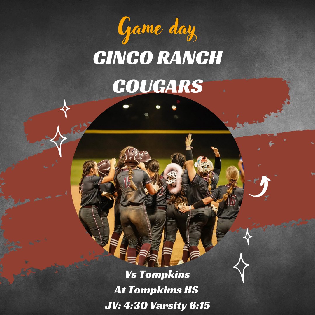 Cougars are going to Tompkins today!  Hoping to clip some feathers off the Falcons. Come out to support the Cougars.  Wear Maroon! Be Loud!  #WinTheday #cpoe