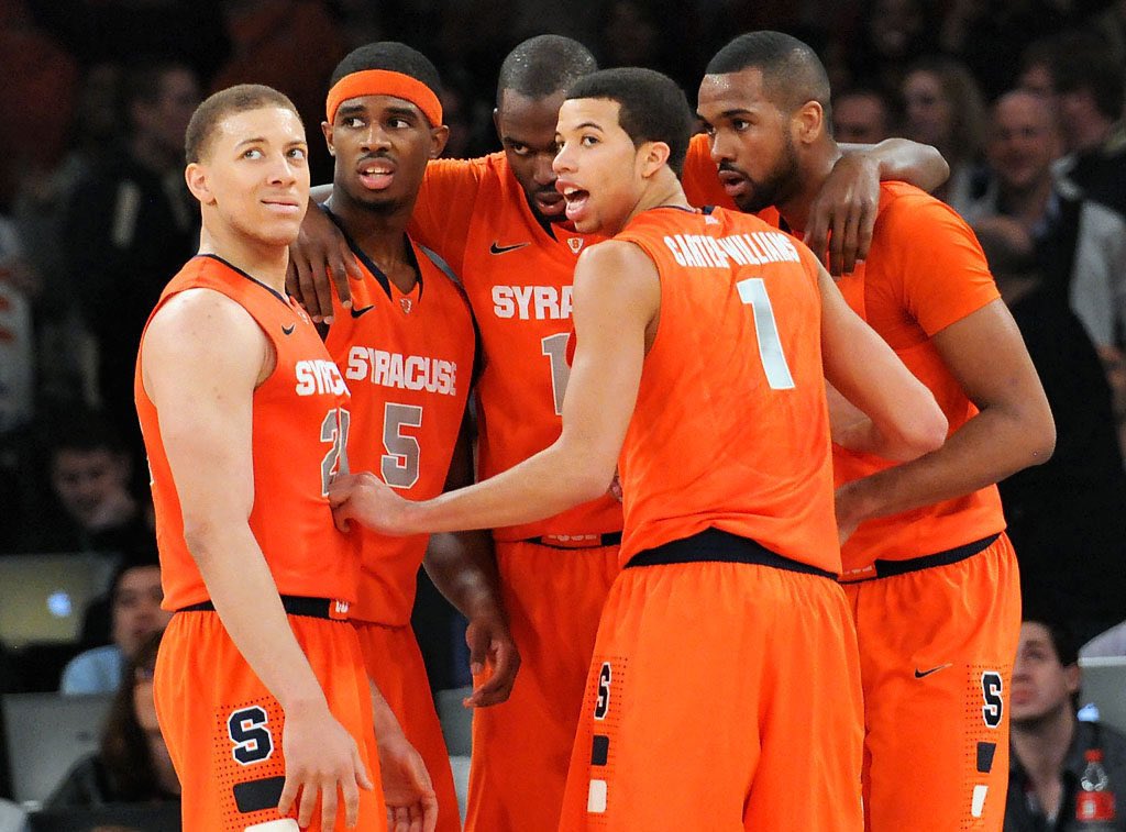 2012 Syracuse, arguably the best team that never reached a National Title Game:

34-3 Record
17-1 Conf Record
Big East Reg Season Champs 🏆
6-1 vs APTop 20
7 Future NBA Players

Ranked loss came to #7 Ohio State in the Elite 8 (77-70)
