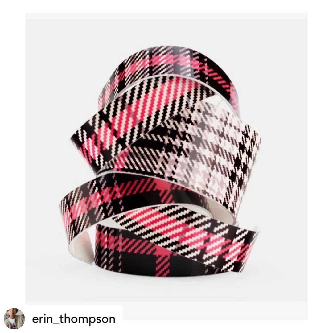 Excited to share some of the jewellery I designed &amp; made for the <a href="/VADundee/">V&A Dundee</a> #tartanexhibition 🖤💗