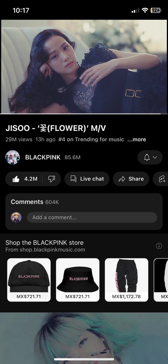 MacbethPatito's tweet photo. Eso mamonaaa 
Quede encantado con la nuevo solo de Jisoo 🤌🏽 https://t.co/erz8ybQ55W