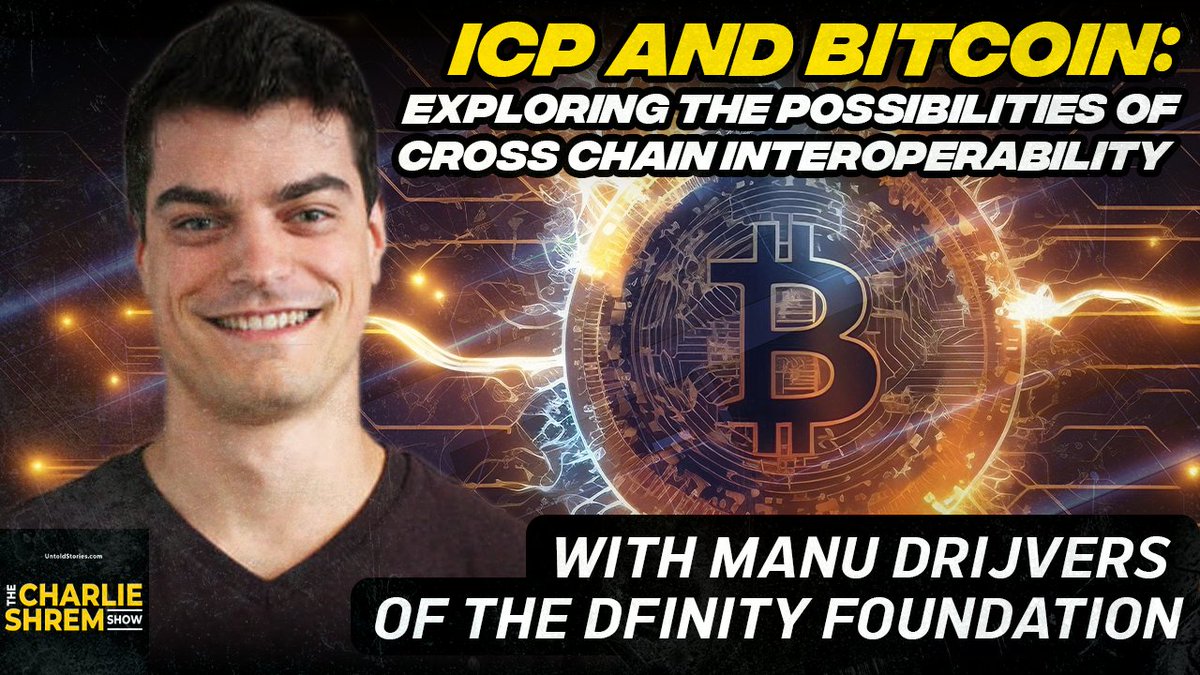 🚨 New Podcast Episode 🚨 Today’s guest is @manudrijvers, Director of Engineering at @dfinity Episode Topics: ▪️ ICP & DFINITY ▪️ Decentralization ▪️ Bitcoin ▪️ Cryptography ▪️AI & Crypto ▪️More More 🎧: urlgeni.us/spotify/DFINITY 📺: urlgeni.us/youtube/Dfinity