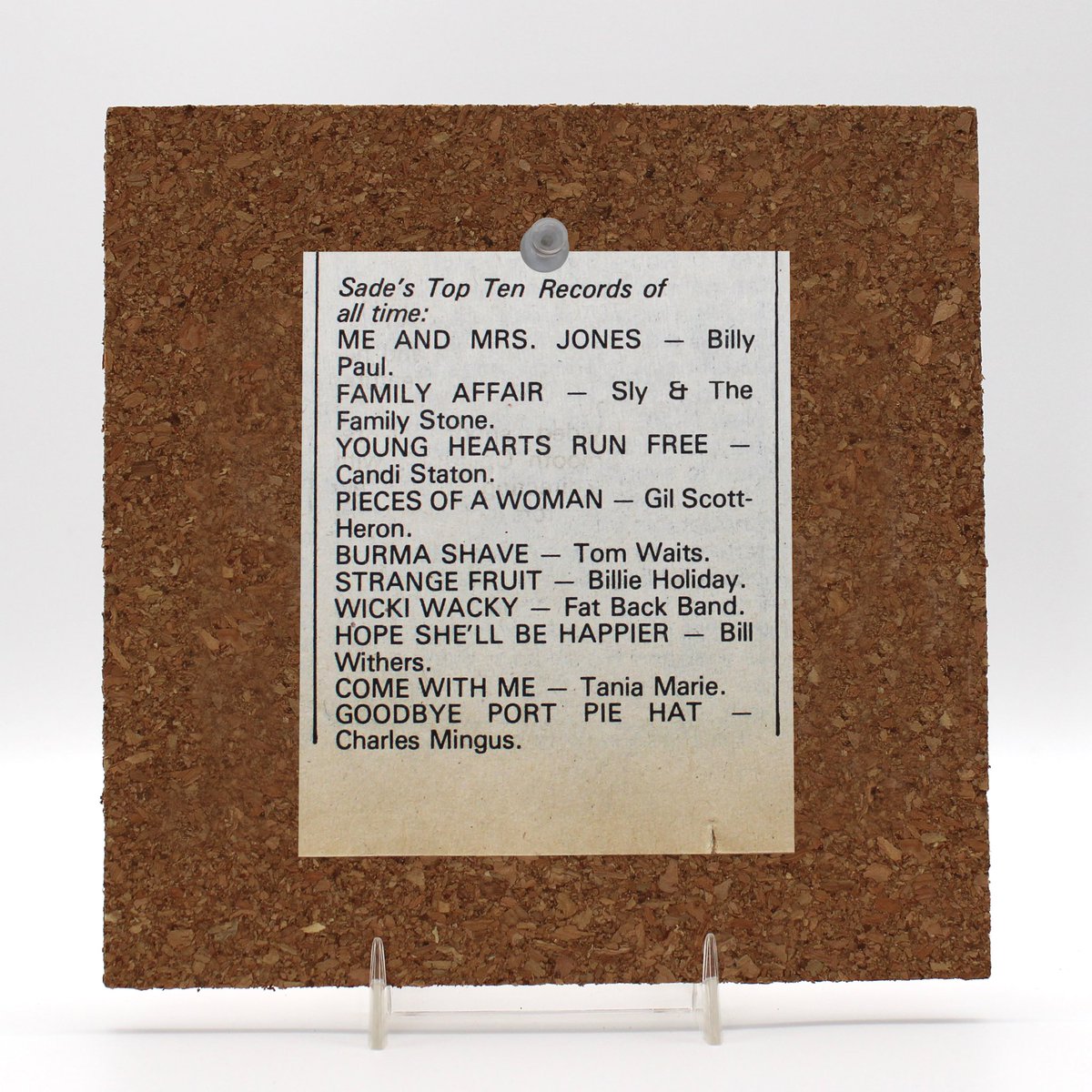 Sade’s Top 10 Records of All Time (1984): instagram.com/p/CqddRBcrY8B/