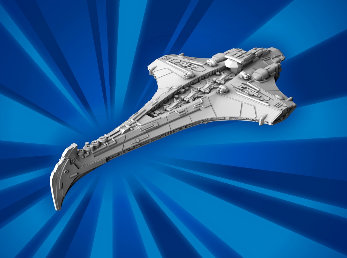 mel_miniatures's tweet photo. The Cumulus Corsair is now available in Micro Machines scale and the snub fighters are ready for Star Wars Armada https://t.co/8pBtTMNmSW
