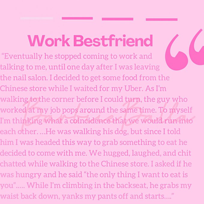 NEW EROTIC STORY                 &ldquo;Work Bestfriend&rdquo;   Click the link below for the full story https://t