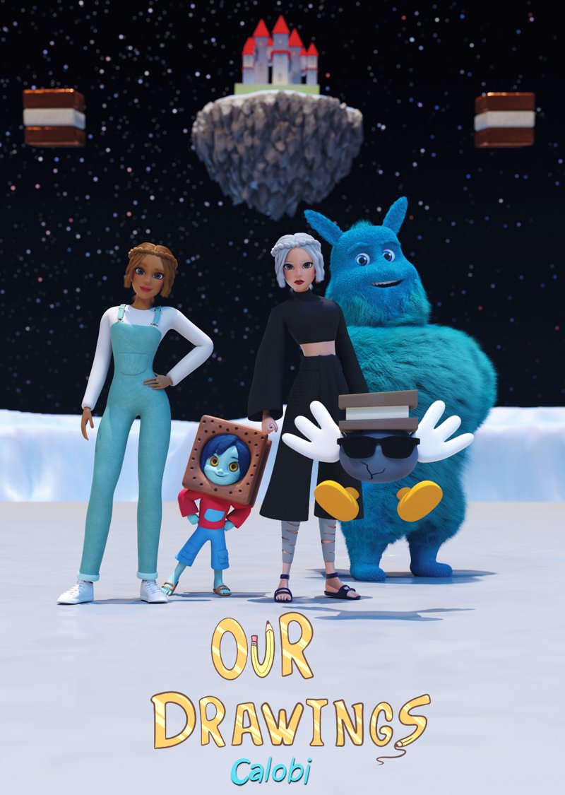 Hello friends! My animated short film will be dropping TONIGHT! The movie I've been producing for 5 years is finally about to drop! HYPE! #OurDrawings