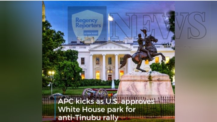 US approves white house park for anti-tinubu rally

Nini Lagos Saga #TimelessAlbum #TIMELESS #TinubuIsHere #RealEstate NADECO Transgender #RestoreOurMandateINEC Daniel Breaking News