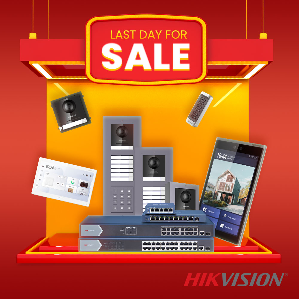HikvisionUSAinc's tweet image. Today is the FINAL day for our promo! You can save 20% on our #VideoIntercom products and solutions, but time is ticking… You don’t want to miss this amazing deal, so hurry and visit our website now: bit.ly/40l30Kg #Savings #SecurityDeal