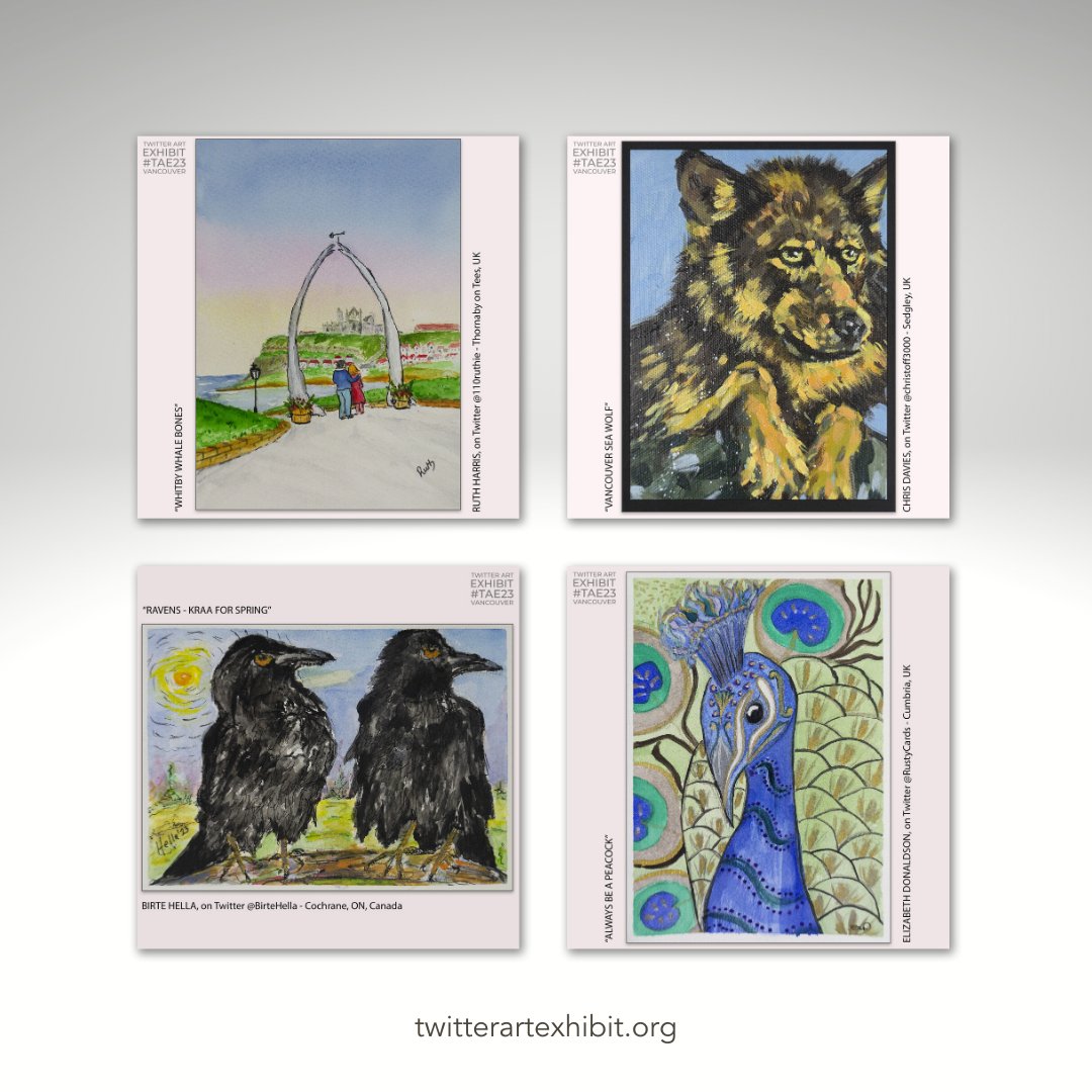 PAEartforacause's tweet image. Donations by Ruth Harris @110ruthie and Chris Davies @christoff3000 of the UK, Birte Hella @BirteHella of Canada, and Elizabeth Donaldson @RustyCards of the UK. Thank you! #TAE23 fundraiser for @unyayouth. #vancouverbc #twitterartexhibit #indigenous #giving #artforacause