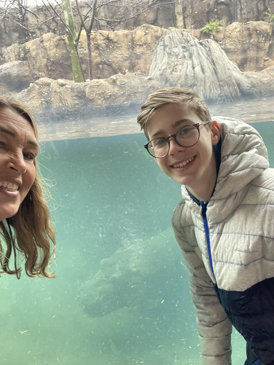 KatieHeagen's tweet photo. These @KJHKnights @Kings_Schools  earned a zoo trip for working hard.  The rain did not dampen our day!  #Fionathehippo #Fritzthehippo #doitforthekids #artteacherlife #Epic #kingsstrong  #impact #betterforit #Livingthedream #leadingbyexample #makingmemories #makingadifference https://t.co/R20hY2OwMq
