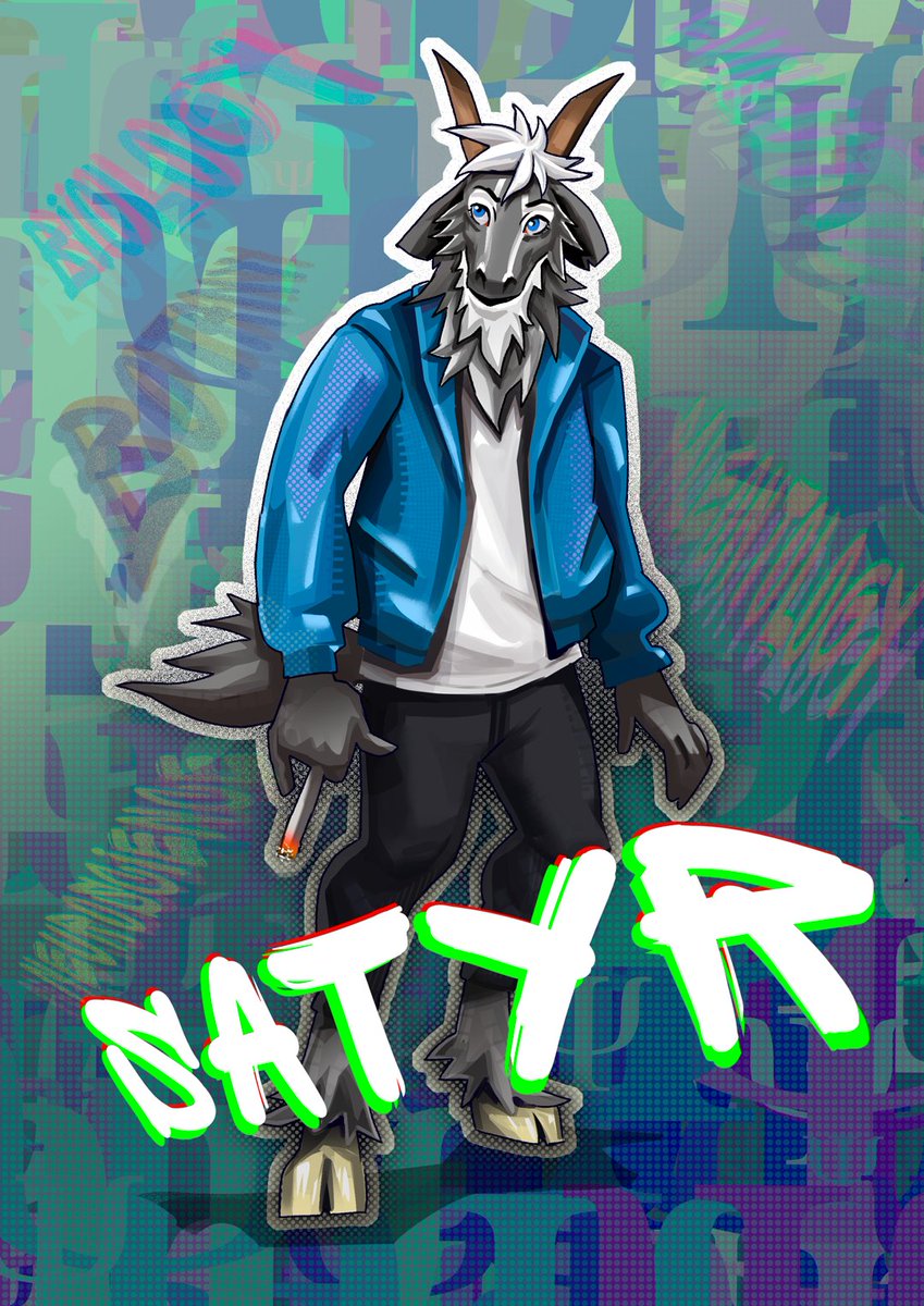 yoref91's tweet photo. Raffle prize the satyr won
@satyrsatanboy 

To remember commissions are open👍 https://t.co/xdsEWSUsFp