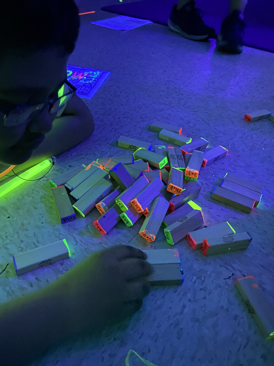 ehmukai's tweet photo. We’re glowing with excitement for Spring Break @BrookfieldES! Fourth graders had an amazing day full of special stations to #highlight their learning! https://t.co/kSNx9jKLGB