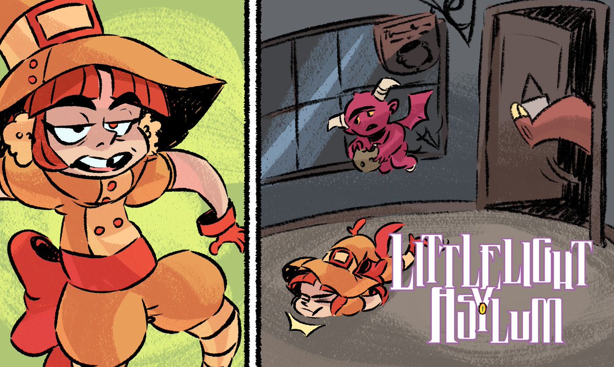 Boxboycomics's tweet image. New Littlelight pages are up!

Art by @Gillyaart
Letters by @TobenRacicot

Read here:  littlelightasylum.spiderforest.com
#spiderforest #webcomic #comic