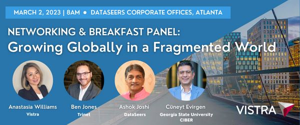 <a href="/GSU_CIBER/">GSU-CIBER</a> Faculty Director Cuneyt Evirgen had a wonderful time sharing his expertise &amp; being part of the panelist for "Growing Globally in a Fragmented World," hosted by <a href="/VistraGroup/">Vistra</a>  &amp; <a href="/GlobalAtlanta/">Global Atlanta</a>  Atlanta last March 2nd. 

You can watch it at: youtu.be/NoFcNOUmoLI