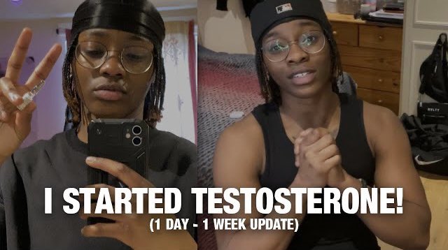 jeantavius's tweet photo. I STARTED TESTOSTERONE! 🥳 (1 DAY - 1 WEEK UPDATE) 
https://t.co/fnJHimro2Y
#youtube #transman #ftm https://t.co/EpjYKFjo05