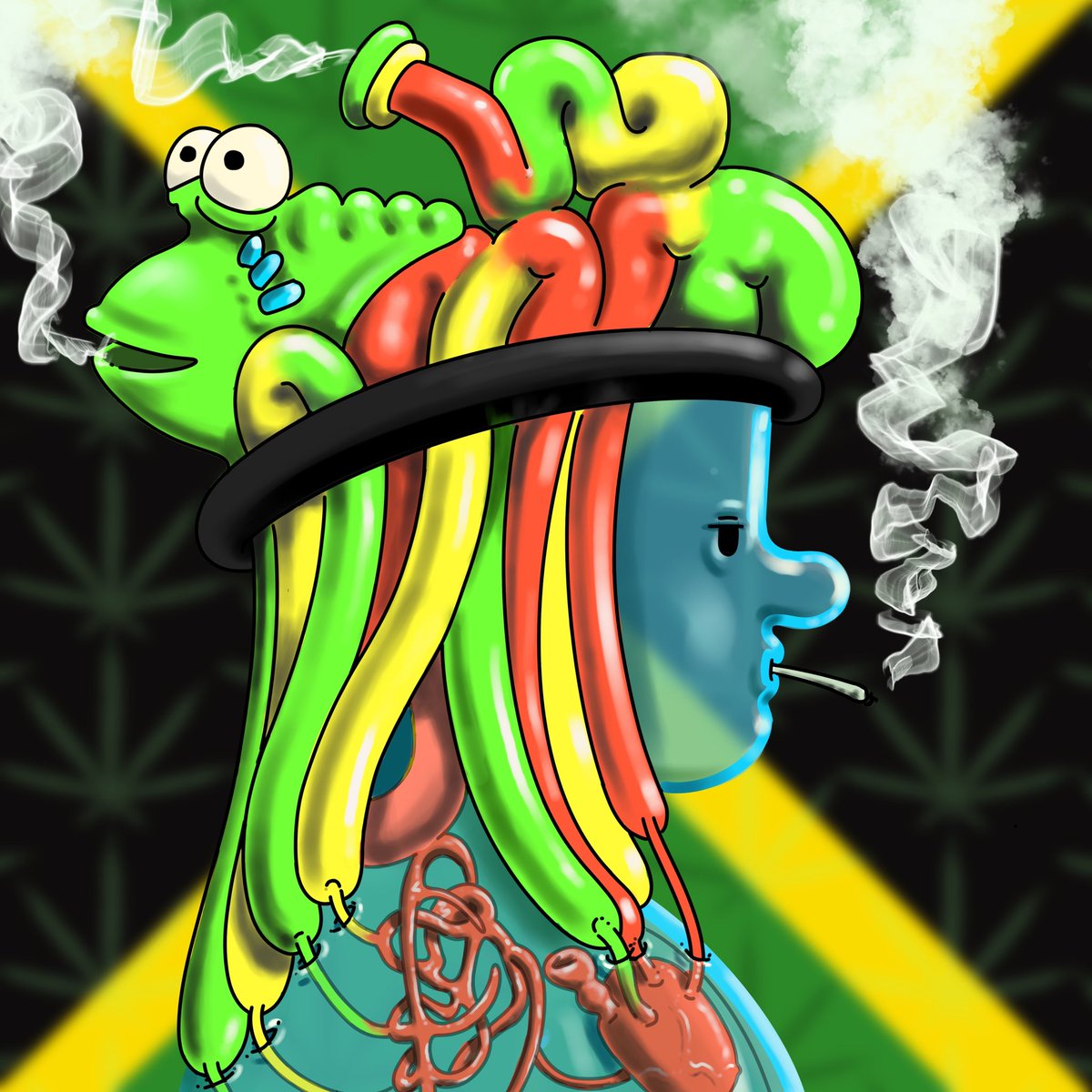 CxVirtuoso's tweet image. Meet FFG #007  “Zed’s Dreads”
Custom made Fantastic Fun Guy!

Big shout out to @MattShell20 for his fine touch and putting it all together as a final masterpiece! 🫡