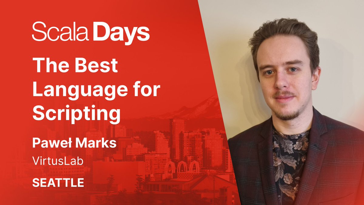 🗣️ Join <a href="/Kordyjan/">Paweł Marks</a> from <a href="/VirtusLab/">VirtusLab</a> to learn why modern Scala is the best language for scripting and automatization

Learn more &amp; get your tickets today: scaladays.org/seattle-2023/