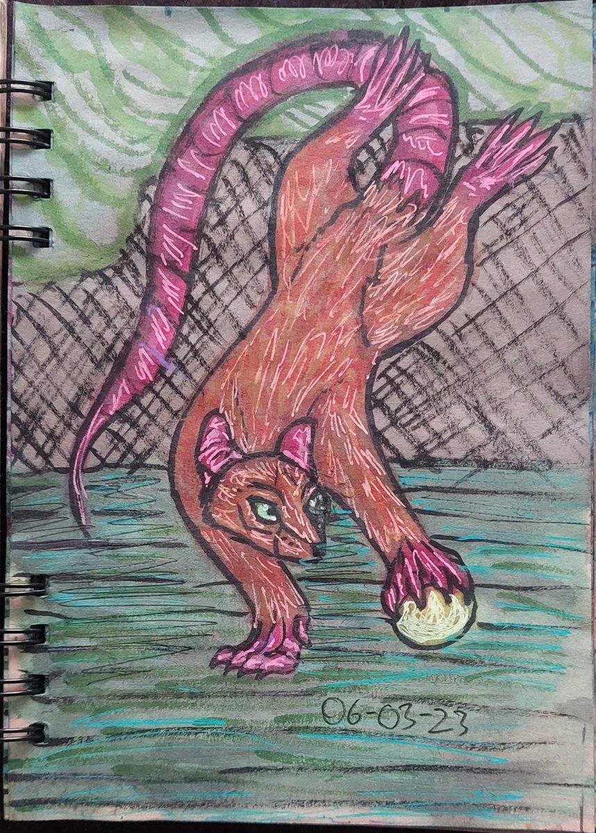 WolfMerciless's tweet photo. Try the new trick
( Need more practice)

Traditionart 2023 MercilessBlackWolf Nr.25

#Furry #Furryart #art #Fantasyart #MercilessBlackWolf #MercilessBlackWolfart2023 https://t.co/GcpGW6EDvp